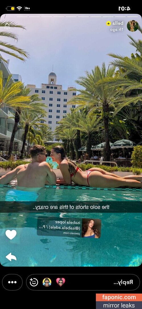 Isabela Lopez Nøgen Læk OnlyFans Foto #1